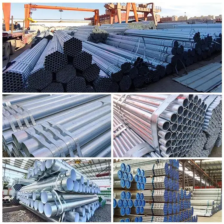 High Quality Structural Welded A53 A106 Pre Galvanized Steel Pipe Tube