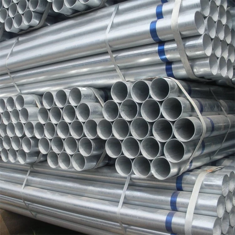 Hot Sale Customized Cold Rolled Structural Mild Steel Pipe/Welded A53 A106 Pre Square/Round Galvanized Steel Pipe for Scaffolding and Construction