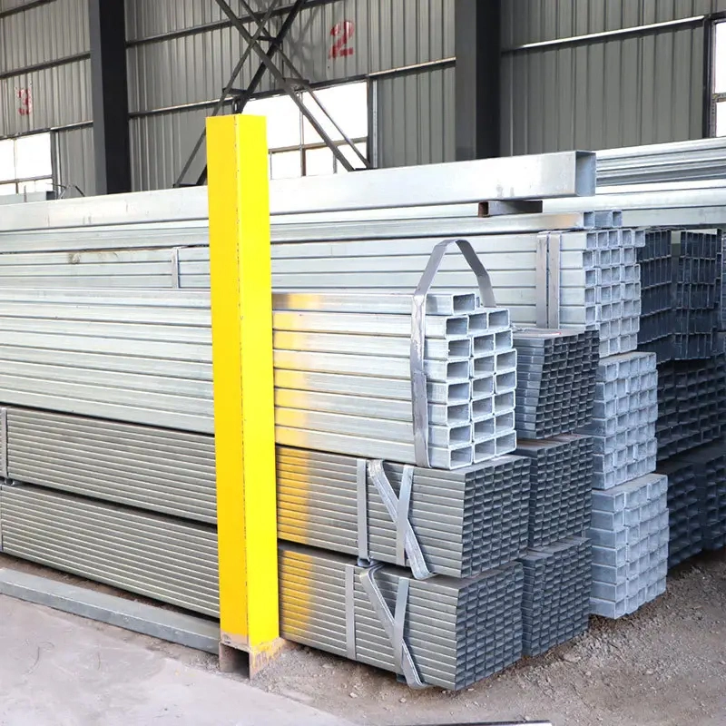 Hot DIP Galvanized Square Steel Pipe and Tube 10X20 20X40 Galvanized Rectangular Tube