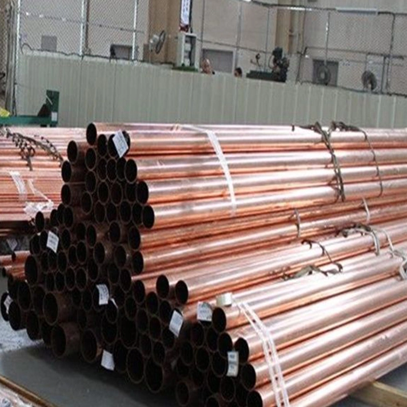 High Quality Seamless Copper Straight Pipe Copper Tube Customized for Air Conditioner