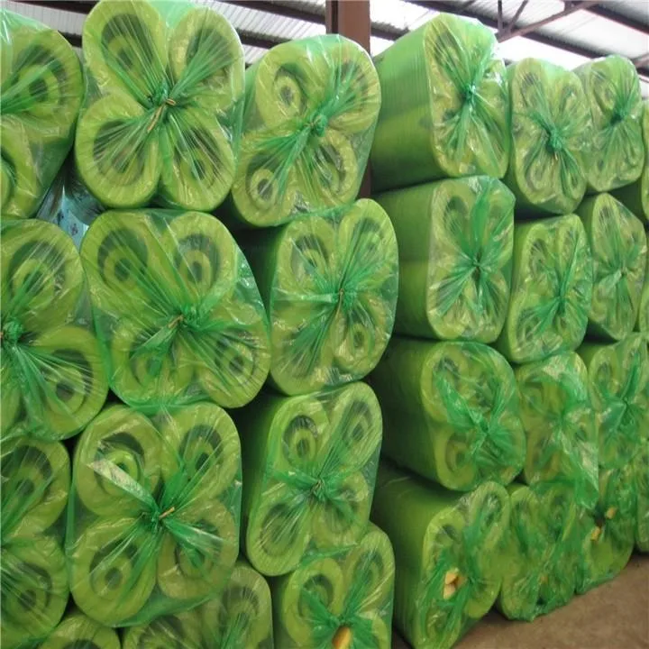 Fire Resistant Glass Wool Fiberglass Insulation Pipe for Chilled Water Tube Stone Rock Wool Pipe