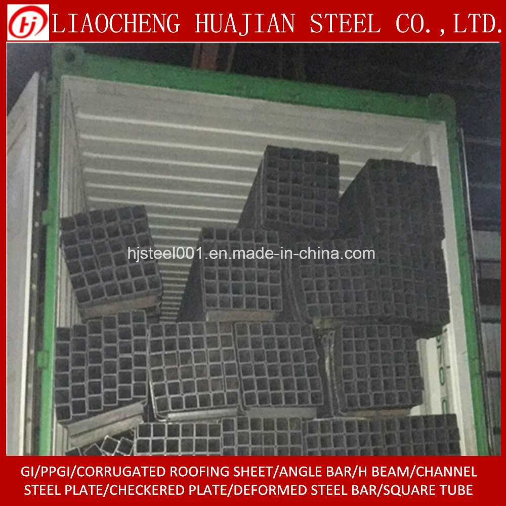 Black Annealed Welded Carbon Square and Rectangular Hollow Section Iron Steel Tube