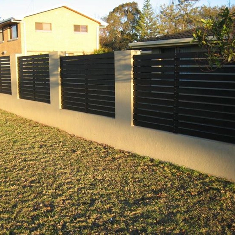 Cheap Modern Home Garden Aluminium Art Fencing Gate Square Tube Aluminum Profile Gates and Fences for Houses Villas