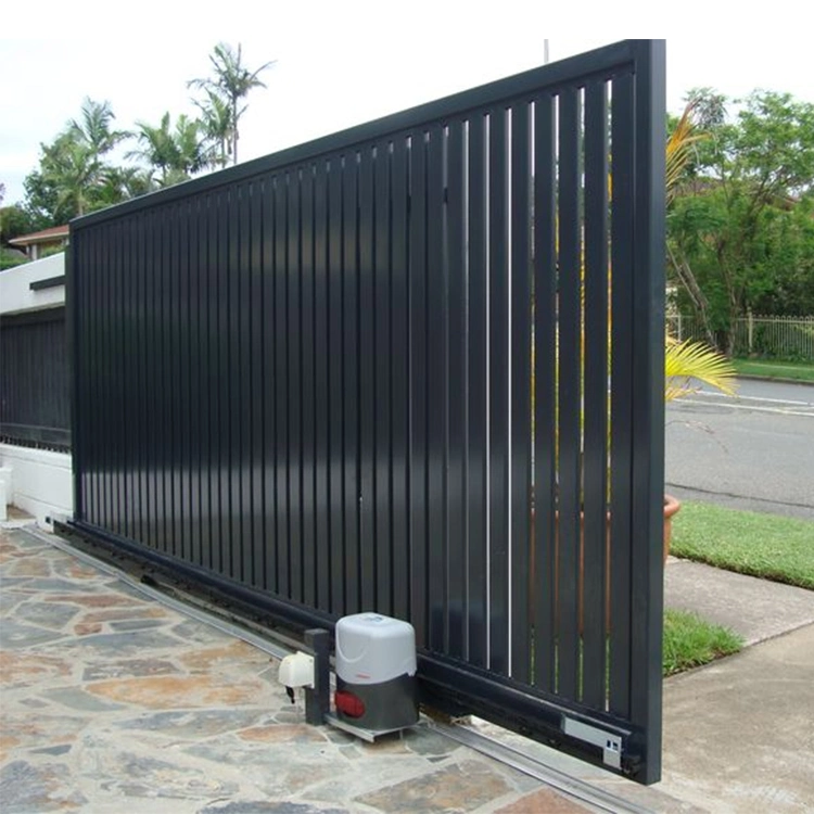 Cheap Modern Home Garden Aluminium Art Fencing Gate Square Tube Aluminum Profile Gates and Fences for Houses Villas