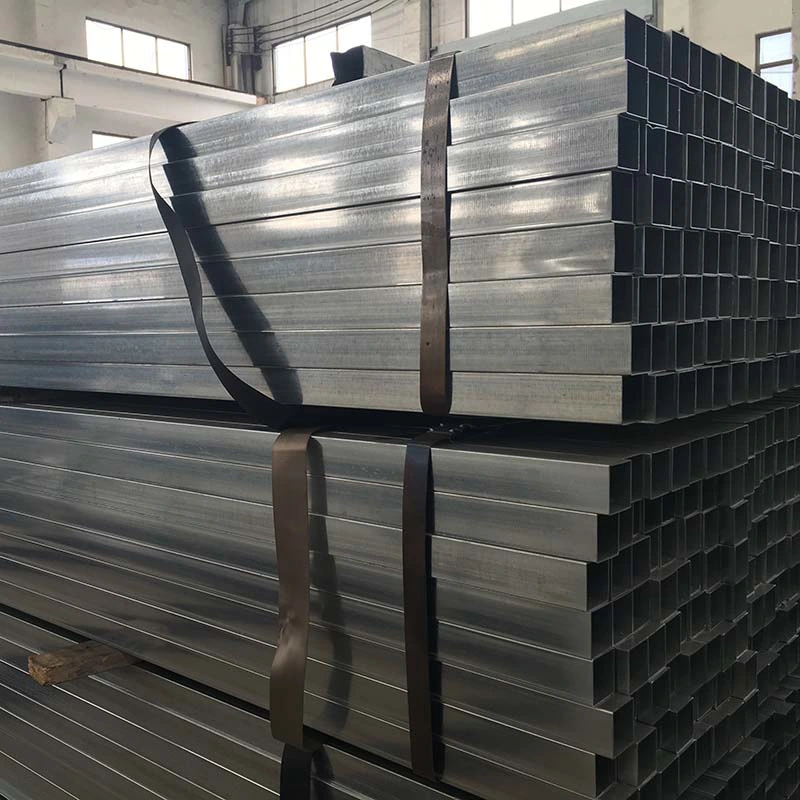 BS1387 Pre Galvanized Square Hollow Section Metal Tube 15X20 Square Tube Brother Hse Tube