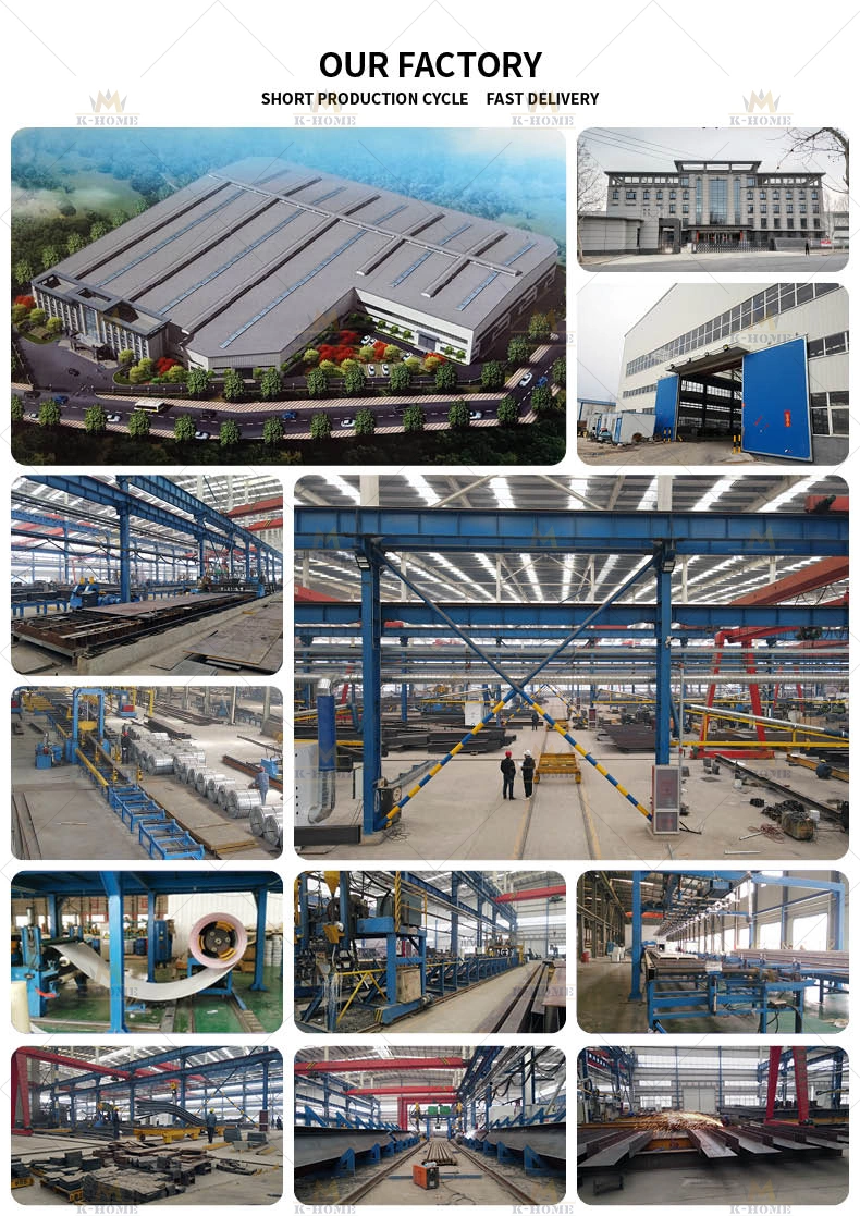 High Light Transmission PC Board Greenhouse Frame Steel Structure