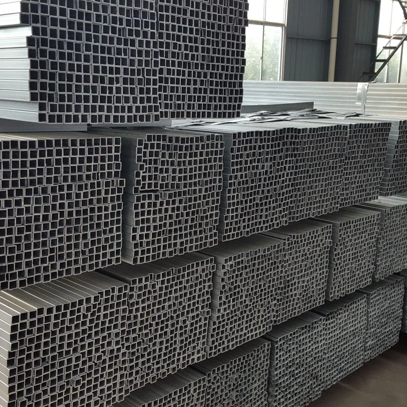 China Ms Hollow Section Hot Dipped Galvanized Square Tube Rectangular Steel Pipe