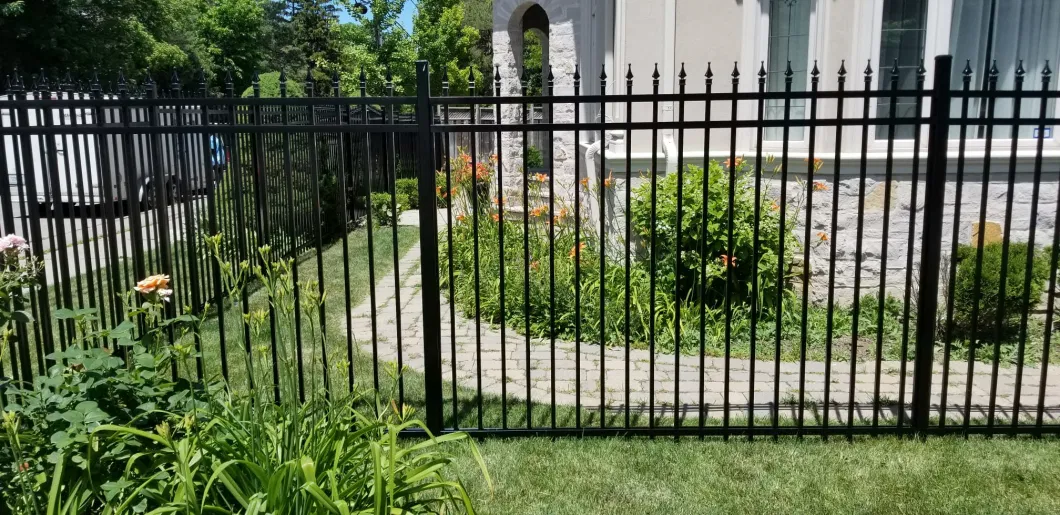 Galvanized Gate Safety Metal Grills Steel Square Tube Fence Designs