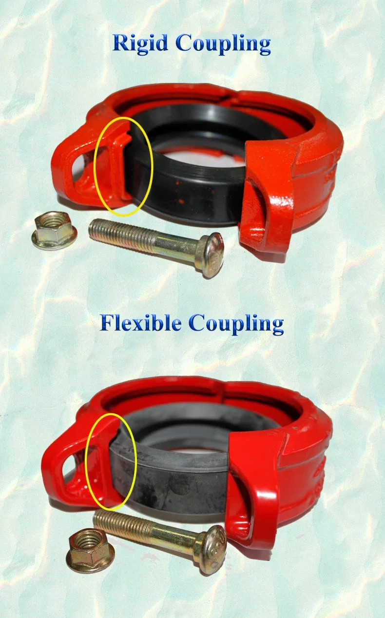 Reducing Coupling Ductile Iron Grooved Pipe Fittings for Fire Fighting