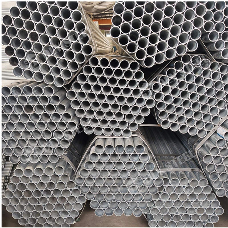 Factory Hot Sale Round Fence Post Galvanized Steel Pipe Square Tube