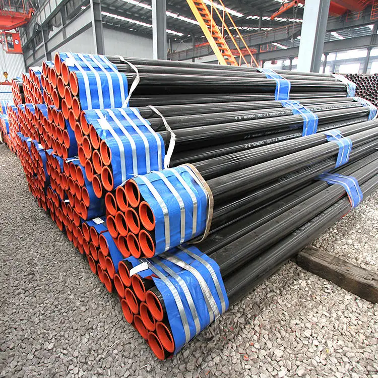 Round Black Iron Q195 Q235 Structural Steel Pipe 2 Inch 4.0 mm 3 Inch 6.0mm High Quality Carton Steel Pipe