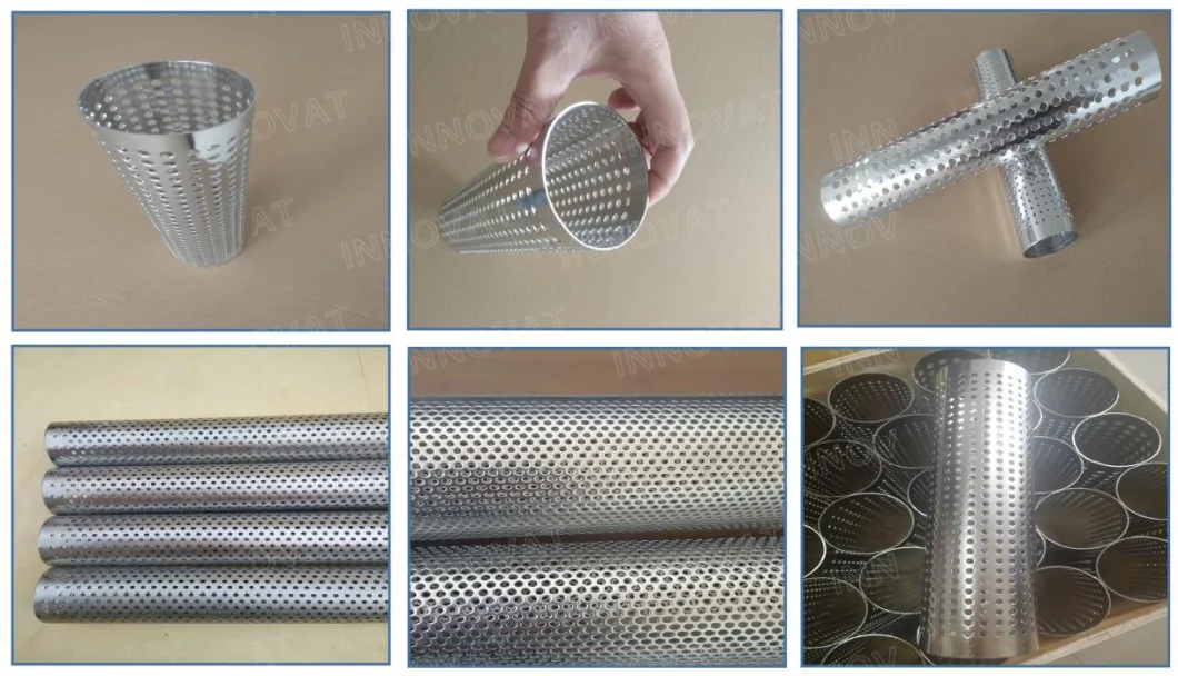 Perforated Filter Tube/Wire Mesh Filter Tube/Perforated Pellet Smoker Tube/Sintered Tube