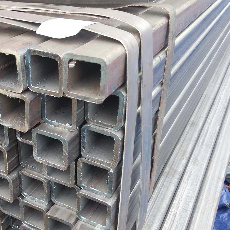 Solid and Reliable Ms ERW Hollow Section Square Rectangle Round Pipe Hollow Iron Pipe Welded Black Steel Pipe Tube