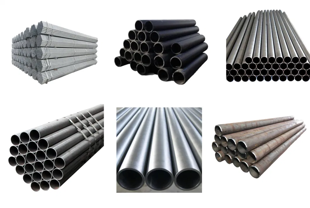 Factory Price Q195/Q235/Q345 Hot Dipped High Zinc Coating Carbon Round Alloy Pre Galvanized Round/Square/Rectangular Seamless/ERW Steel Pipe Galva Gi Tube