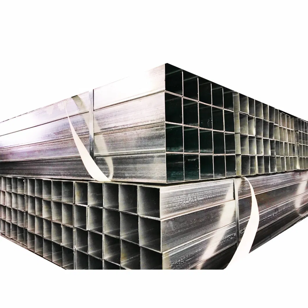 Q195/Q915L/Q235B Building Material Carbon Welded Galvanized Hollow Steel Steel Tube Square Steel Pipe in Factory Price