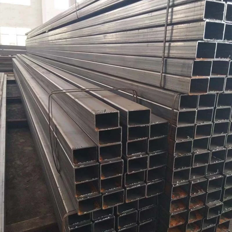 Low Carbon Steel Hollow Sections Welded Square and Rectangular Tubes Thin Wall Metal Fence Posts