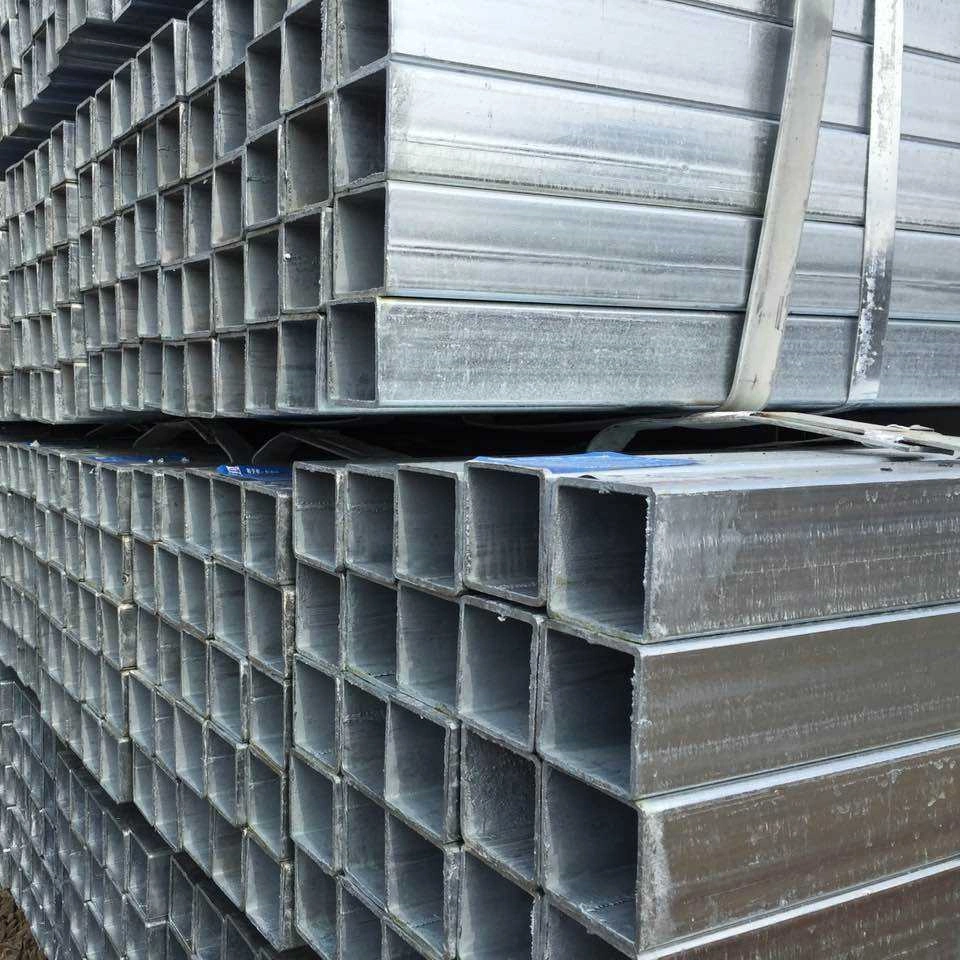 Pre Galvanized Hot DIP Galvanized Hollow Section Metal Pipes Square Tube