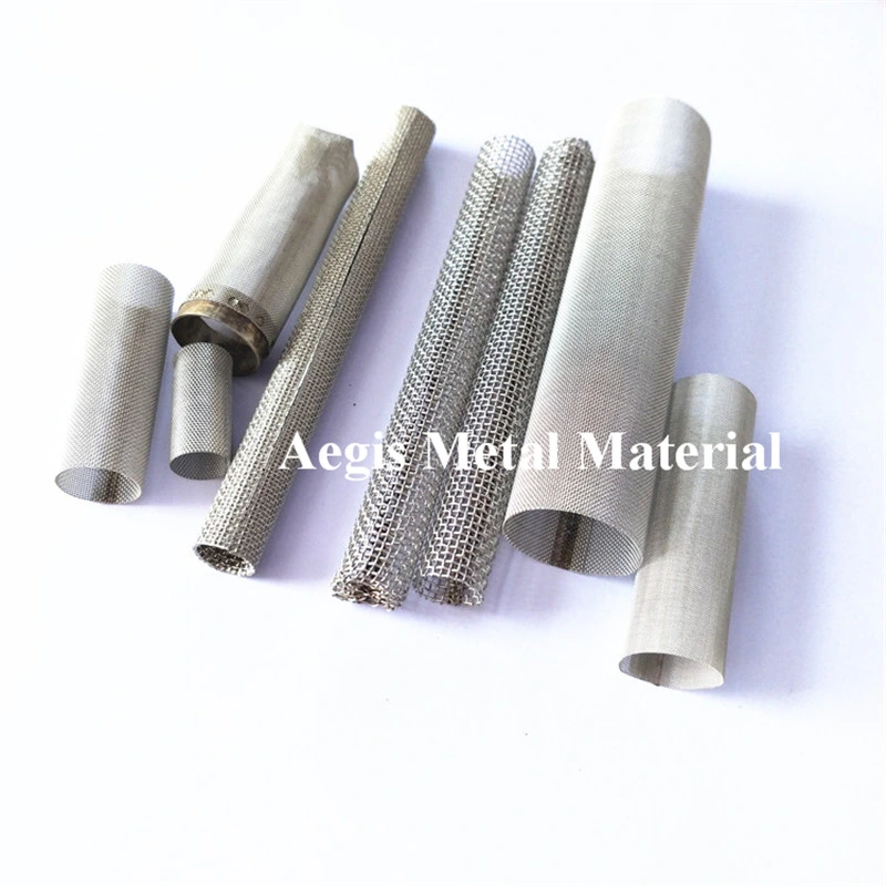 AISI 304 316 316L Stainless Wire Mesh Cylinder Filter Tube