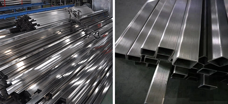 Standard SS316 304 201 420 430 Hollow Square Stainless Steel Pipes Prime Quality Seamless Rectangular Stainless Steel Tubes