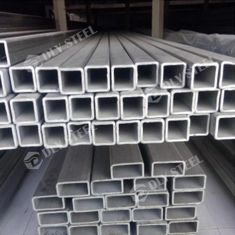 China Supply Galvanized Steel Square Pipe Rectangular Hollow Steel Tube Square Hollow Section Price