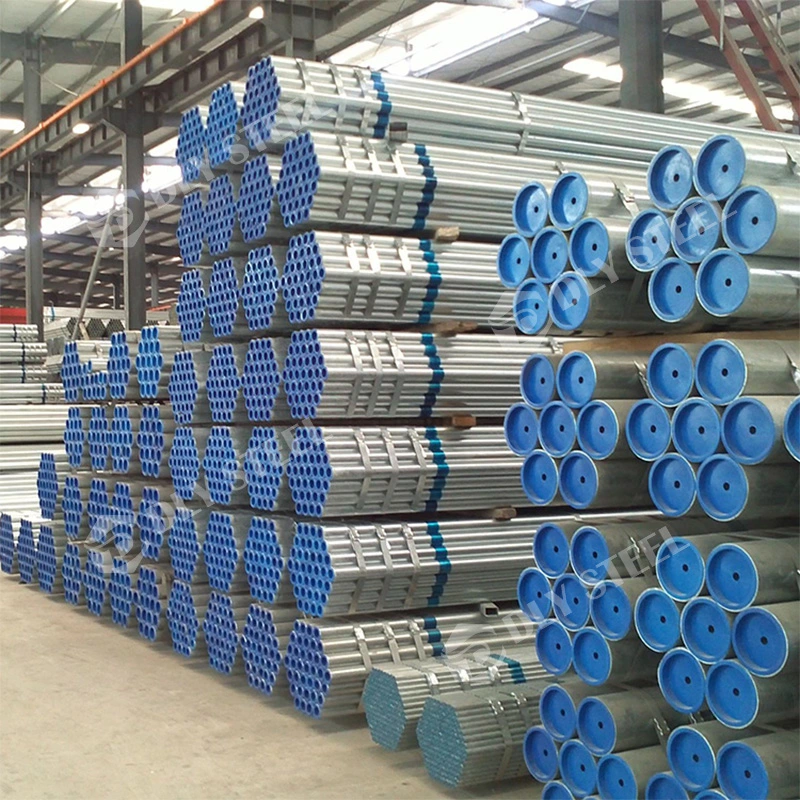 Factory Hot Sale Round Fence Post Galvanized Steel Pipe Square Tube