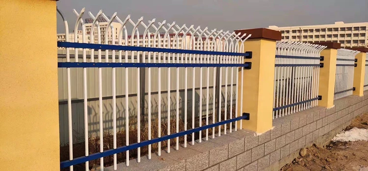 Steel Square Tube Design Galvanized Zinc Garrison Metal Fencing