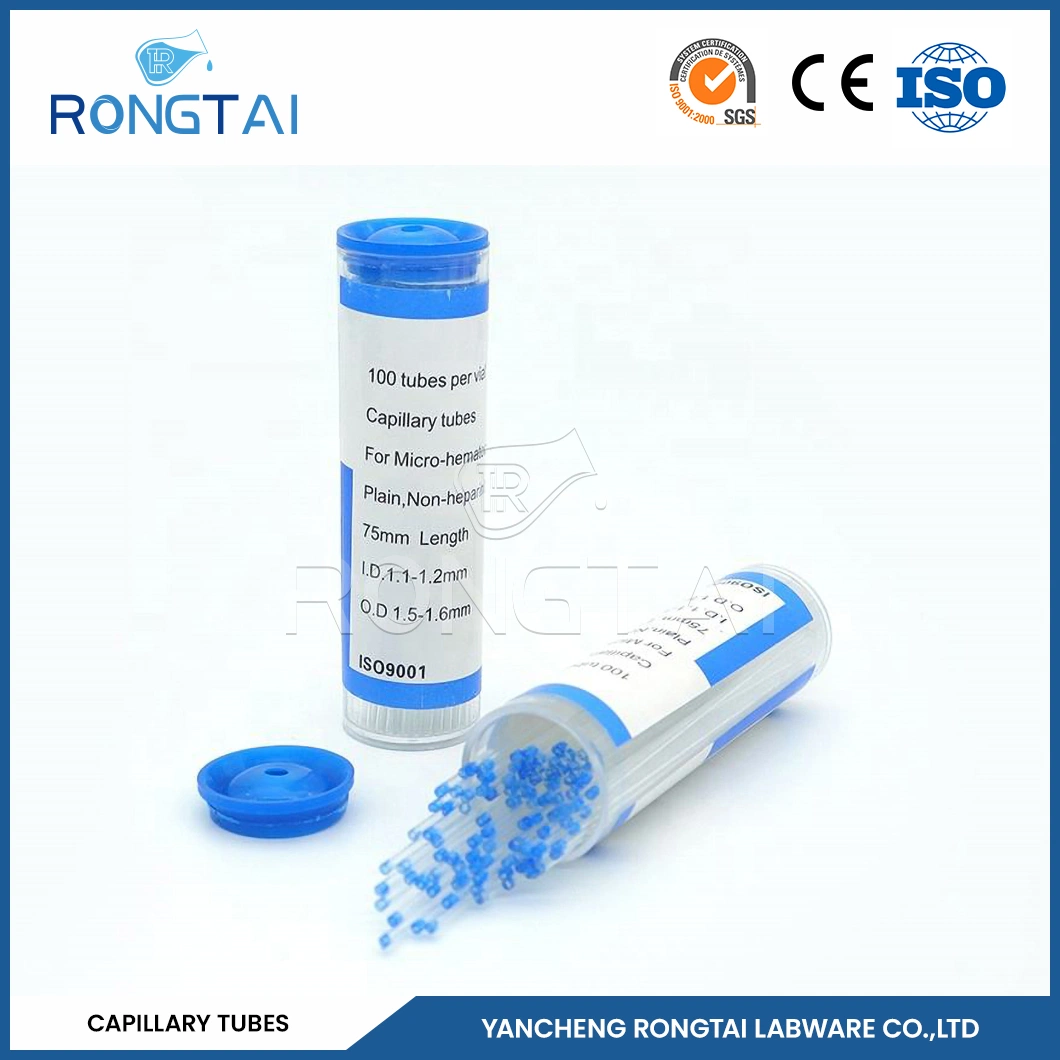 Rongtai Sealed Capillary Tube Manufacturing Small Diameter Glass Quartz Capillary Tube China Square Glass Capillary Tubes