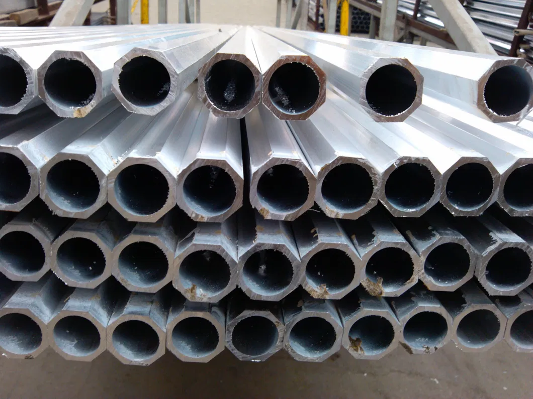 Aluminium 6061 6063 Oval Pipe Small Size Extrusion Aluminum Square Tube