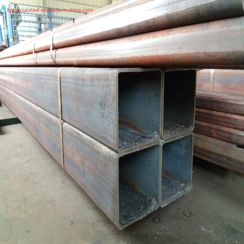 Large and Small Diameter Thick Wall Black Square Tube Supporting Carbon Steel Rectangular Tube/Square Tube