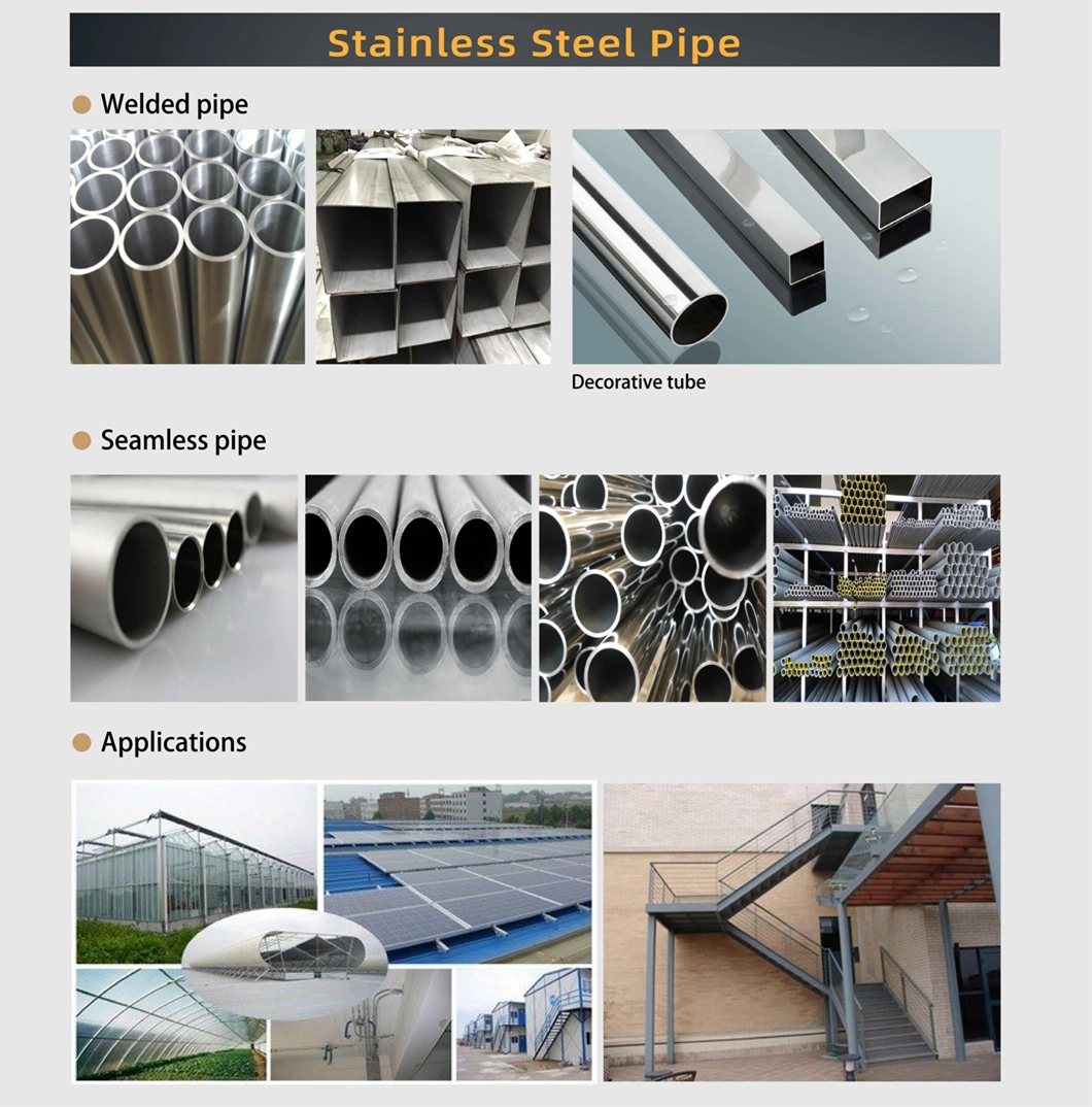 Tr270c Gr. 3 Ss 201 304 304L 430 8K Stainless Steel Pipe/Square/Round/Seamless Stetitanium Alloy Seamless Stainless Steel Tube