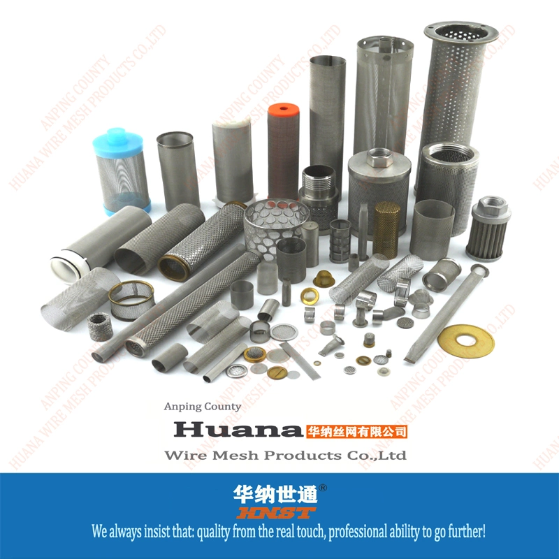 Filter Core 3 5 8 10 mm Hole Diameter Stainless Steel Spot Welded Perforated Filter Tube for Filtration