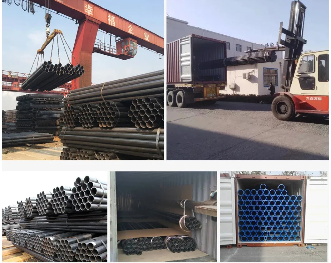 ASTM Ss 201 304 304L 316 310S 309S 430 904L 2205 Structural Steel Pipe Welded Galvanized Pipe Carbon Galvanized Round Welded Pipe ERW Hot-DIP Pipe