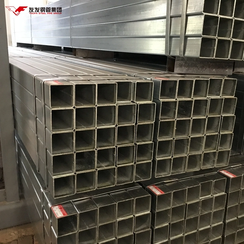 ASTM A500 4 X 4 Inch Black Annealed Square Hollow Structural Section Rectangular Seamless and Welded Tube