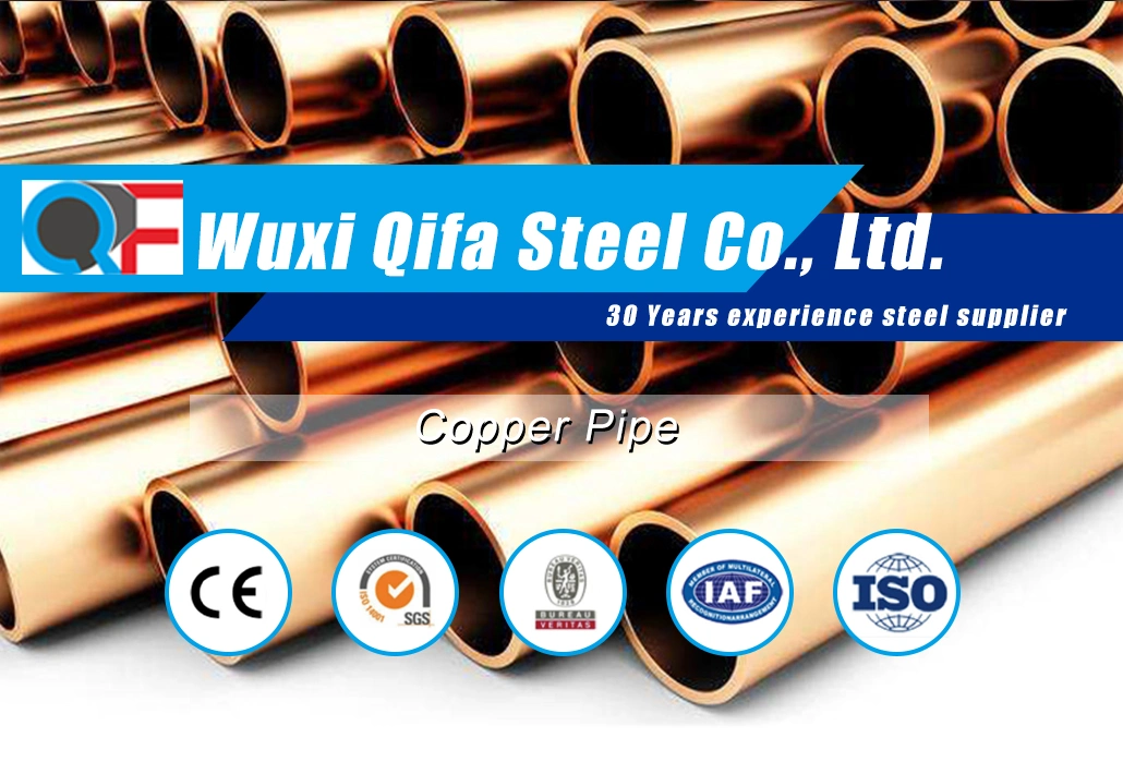 Good Selling Copper Pipe Straight Copper Tube Length 3m 6m 99.99% Pure