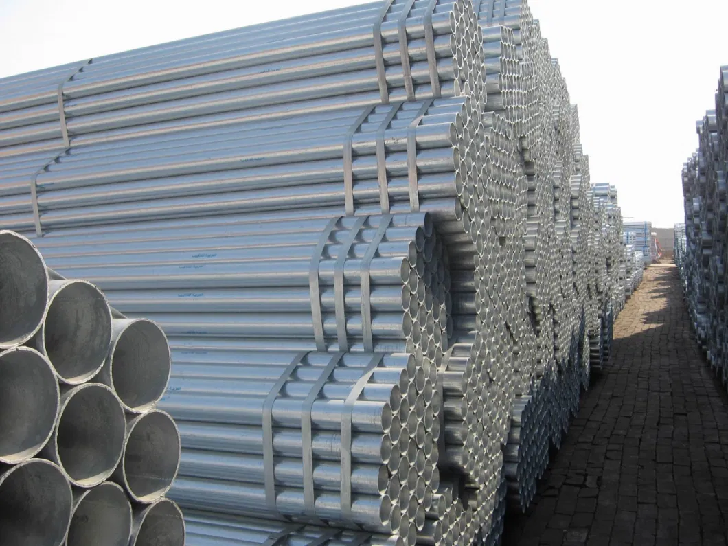 Gi Pipe Welded ERW Round Square Rectangular Rhs Shs Hollow Section Steel Tube Galvanized Tube