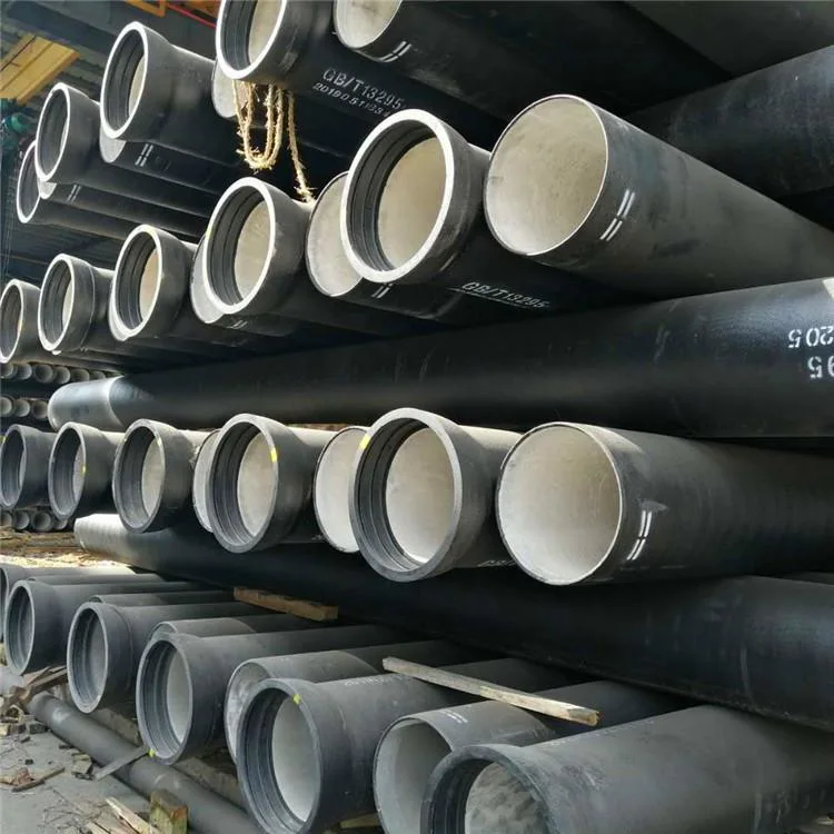 Nodular Cast Iron Pipe Manufacturer Water Supply and Sewage K8 Ball Milled Ductile Iron Tube