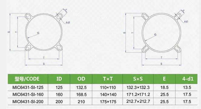 Wholesale Durable Standard Compact Aluminum Air Round Square Tube for Pneumatic Cylinder with Good Quality