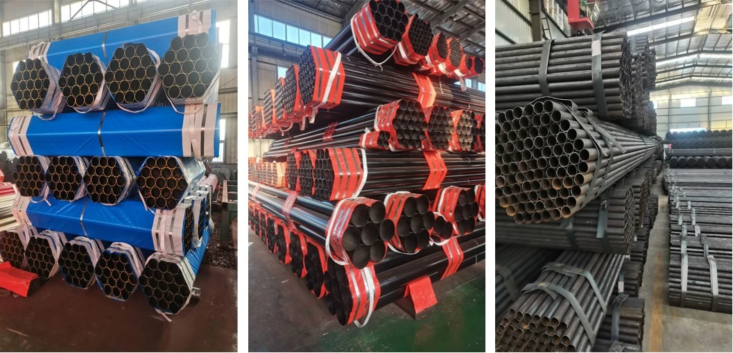 Black Iron Square Pipe Building Material Hollow Tube