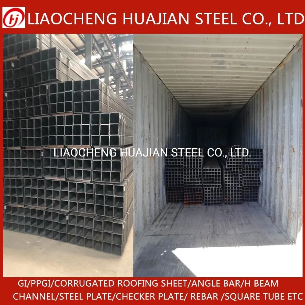 Galvanized/Welded/Black/Seamless Hollow Section Galvanized Square Tube for Structural Applications