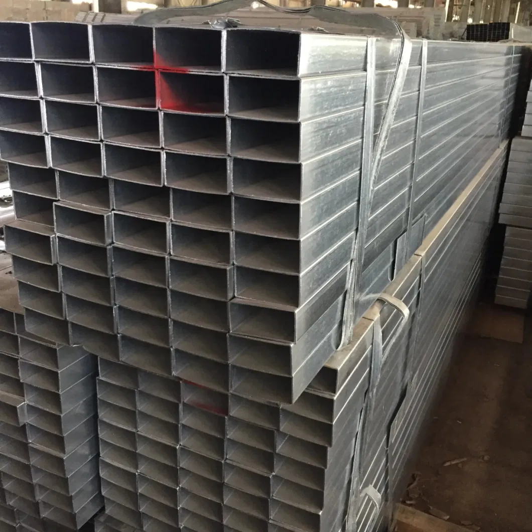 Pre Galvanized Hot DIP Galvanized Hollow Section Metal Pipes Square Tube