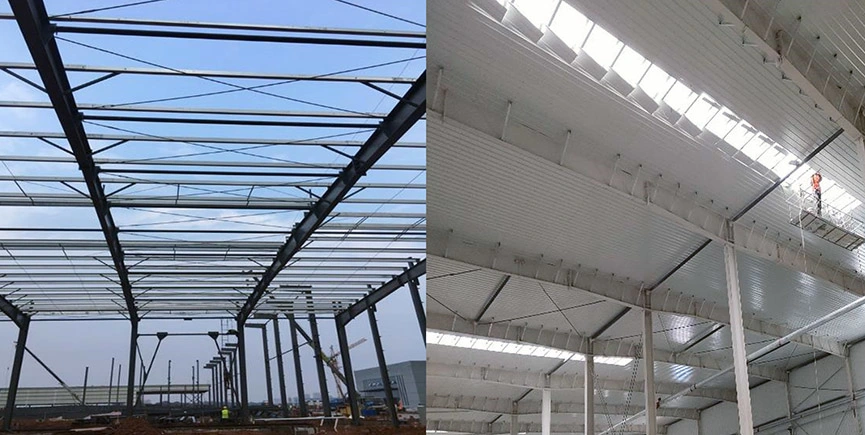 2023 Prefabricated Cheap Price Materials Structural Steel Structures Fabrication Warehouses Metal Buildings