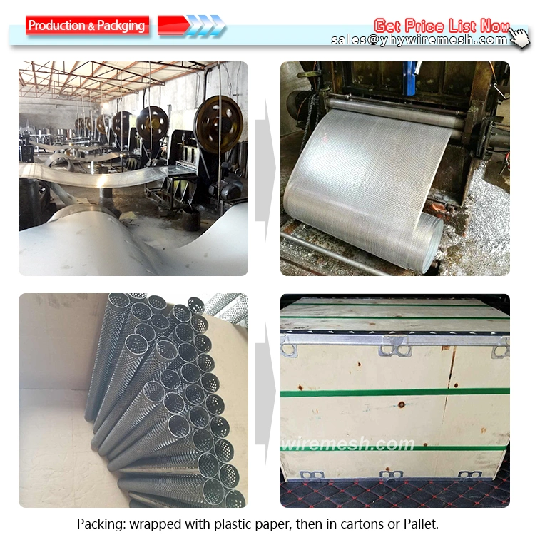 Perforated Metal Tube for Perfoated Metal Mesh