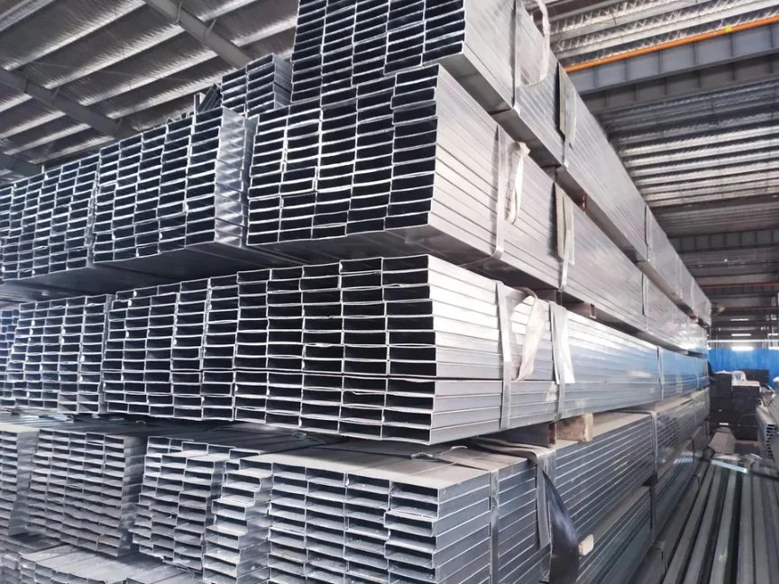 ASTM Hot DIP Pre Galvanized Square Tube Galvanized Steel Metal Pipes Round Tube