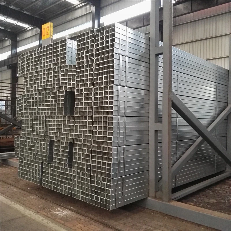 Mild Steel Ms Hollow Section Steel Tube ERW Galvanized Square Tube