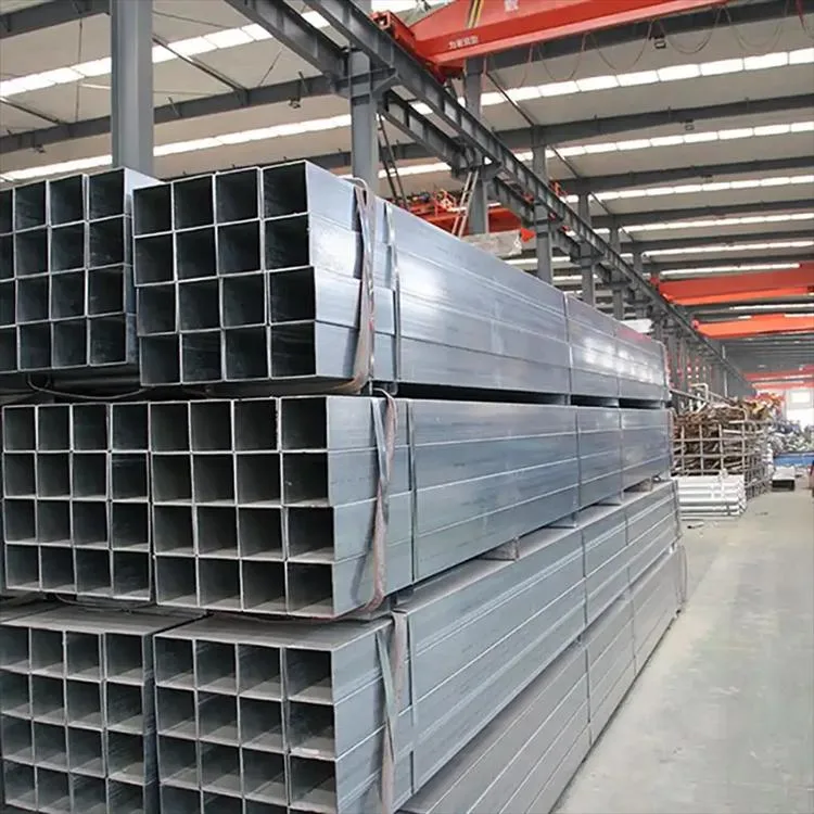 Black Hollow Section Carbon Steel Q235 Square Metal Tube Carbon Steel Pipe Tube/Rectangular Tube