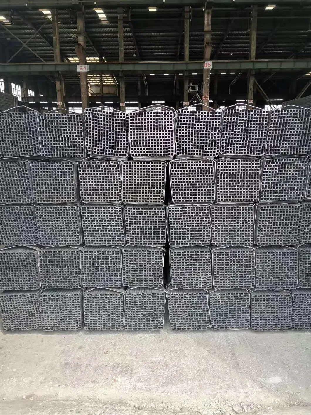 ASTM A500 Shs Rhs Pre Galvanized Steel Rectangular Hollow Section Square Tube