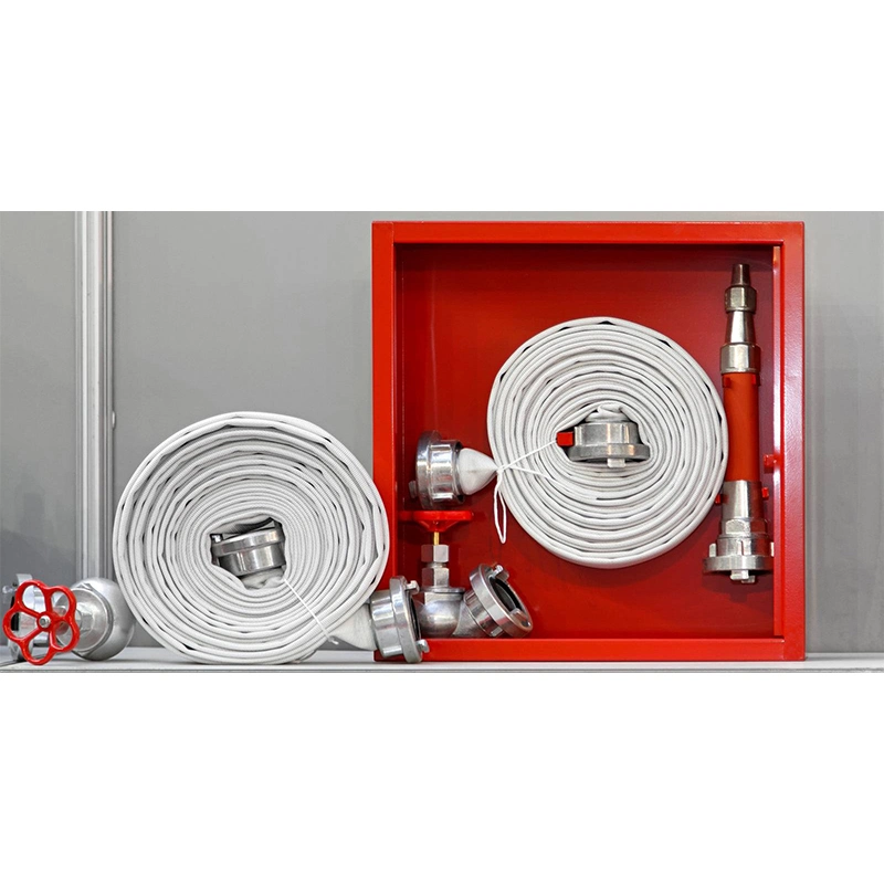 Fire Hose Firefighting Supplies Options 25meters 65mm Polyester Fire Hose for Fireman