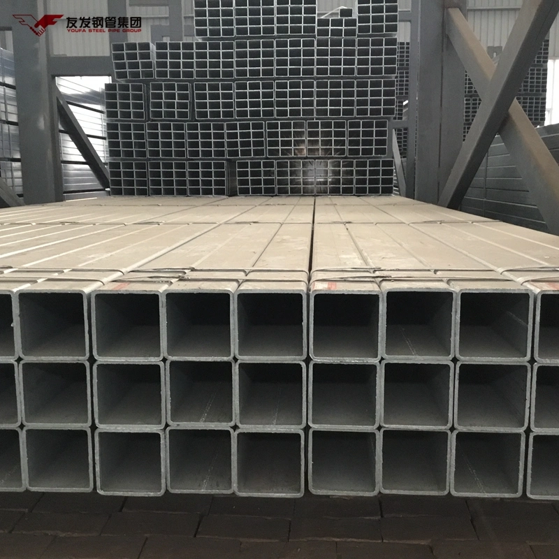 Q235B Q355b Hollow Section Square &amp; Rectangular Tube Structure Pipe Galvanized Steel Pipe Thick Wall Pipe Construction Structure