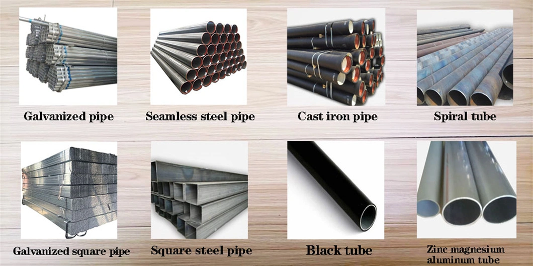 Zinc Coated Greenhouse Fence Pipe Galvanized Steel Pipe Square/Rectangular/Oval Tube