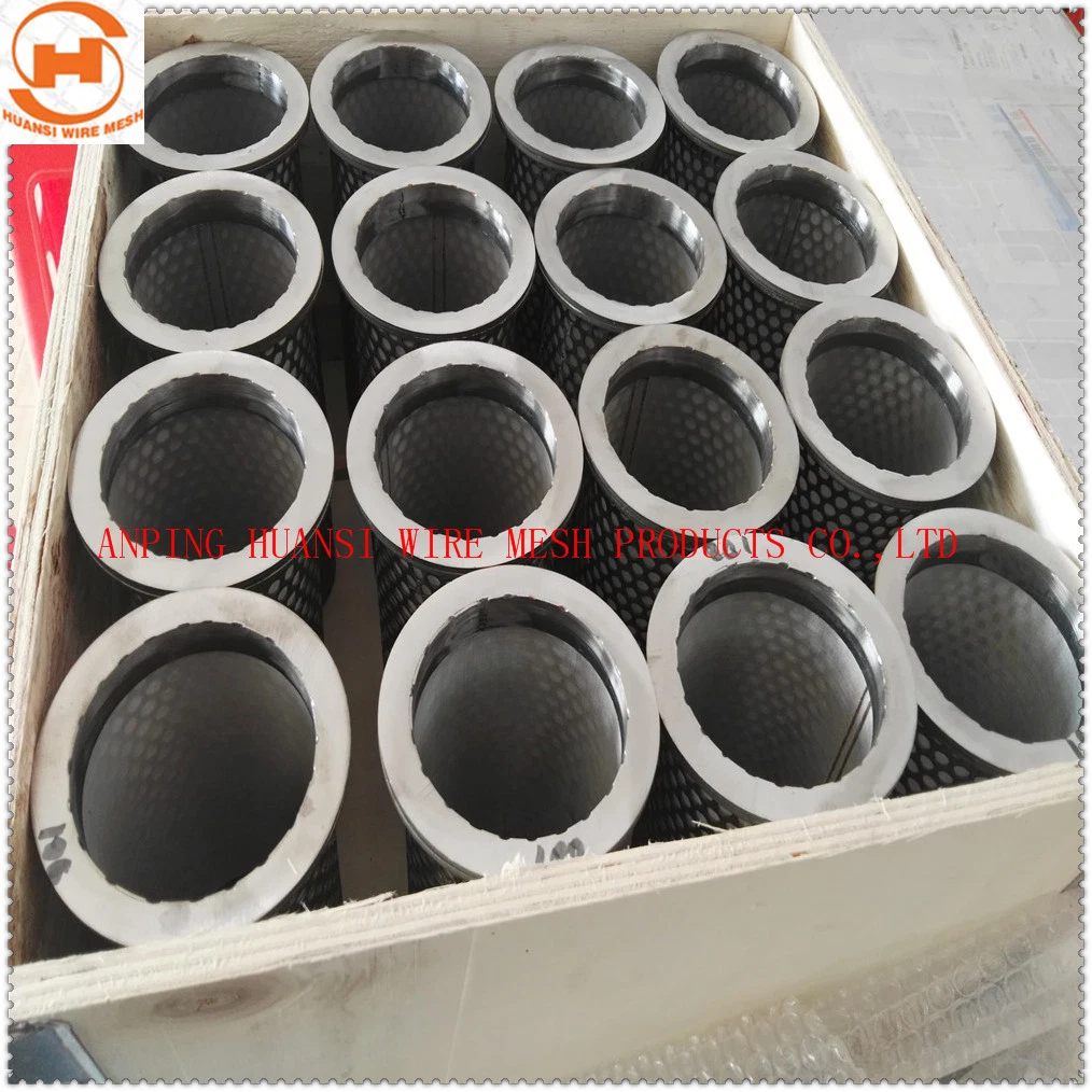 China Stainless Steel Perforated Metal Mesh Tube for Filter